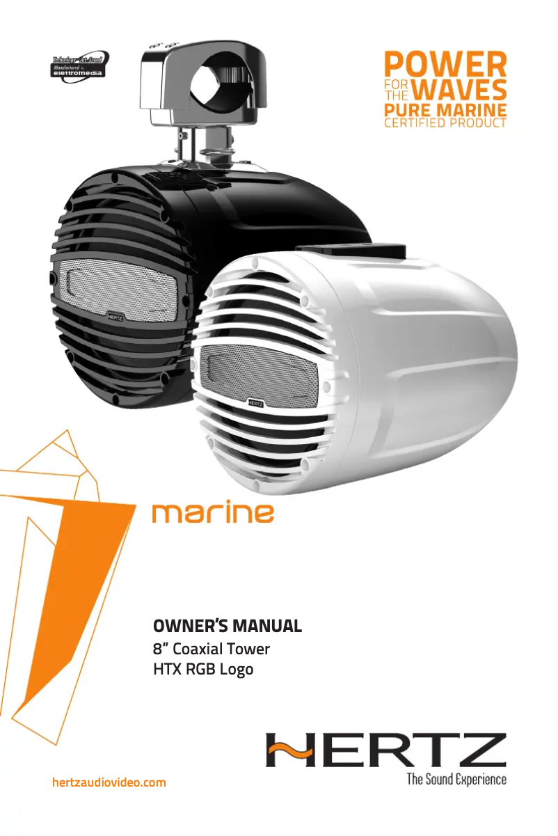 Página 1 del manual Manual de usuario Hertz HTX 8 M-CL-TW