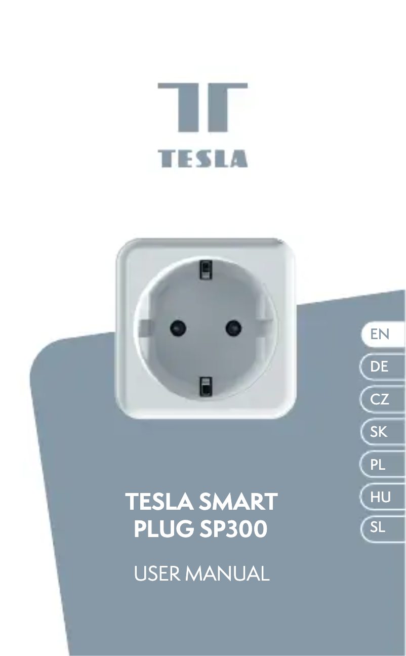 Page 1 de la notice Manuel utilisateur Tesla Smart Plug SP300