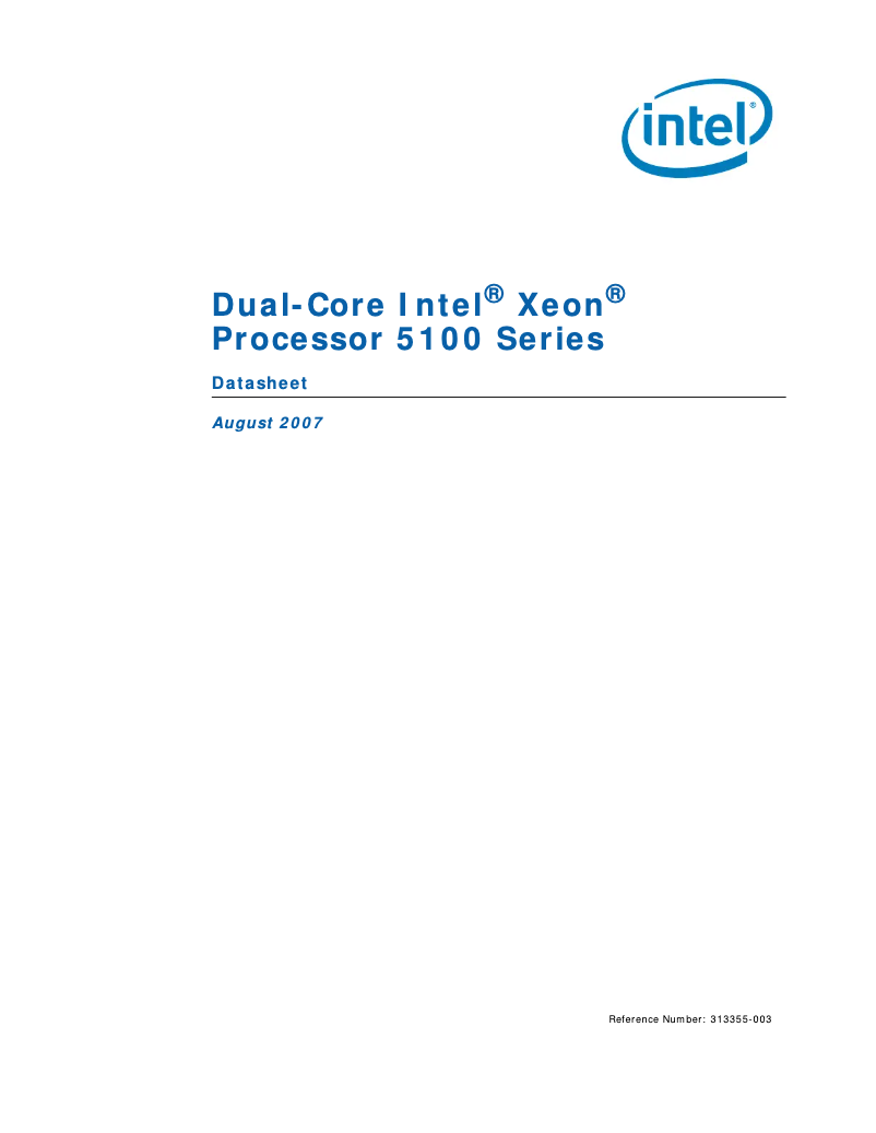 Page 1 de la notice Manuel utilisateur Fujitsu Intel Xeon 5110