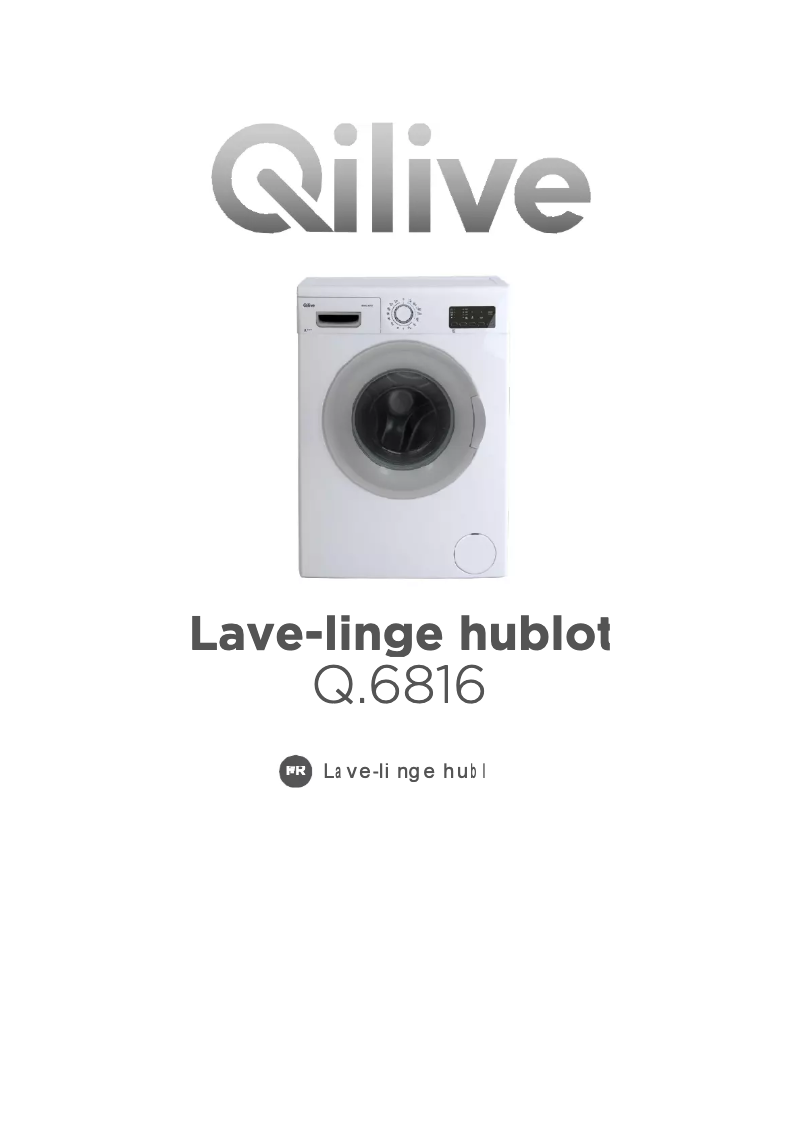 Página 1 del manual Manual de usuario Qilive Q.6816