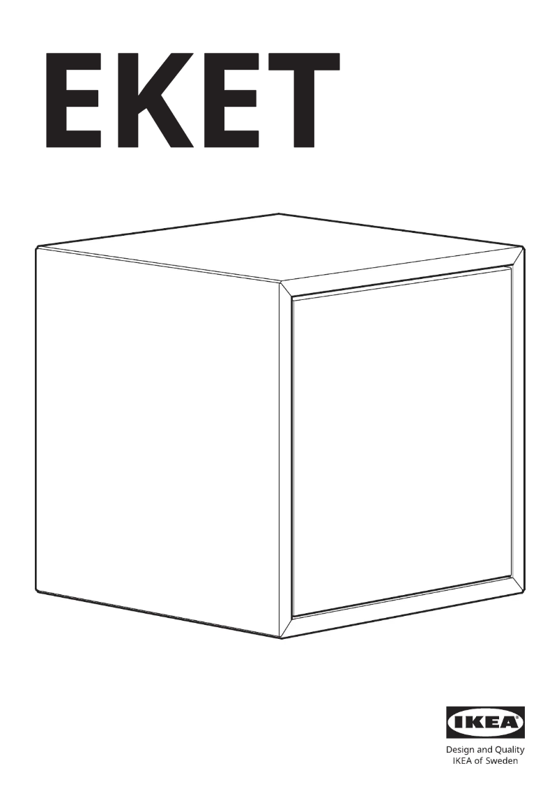 Page 1 de la notice Manuel utilisateur Ikea EKET 605.745.90