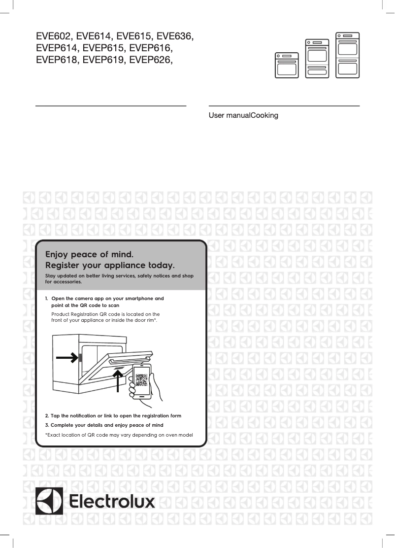 Página 1 del manual Manual de usuario Electrolux EVEP616