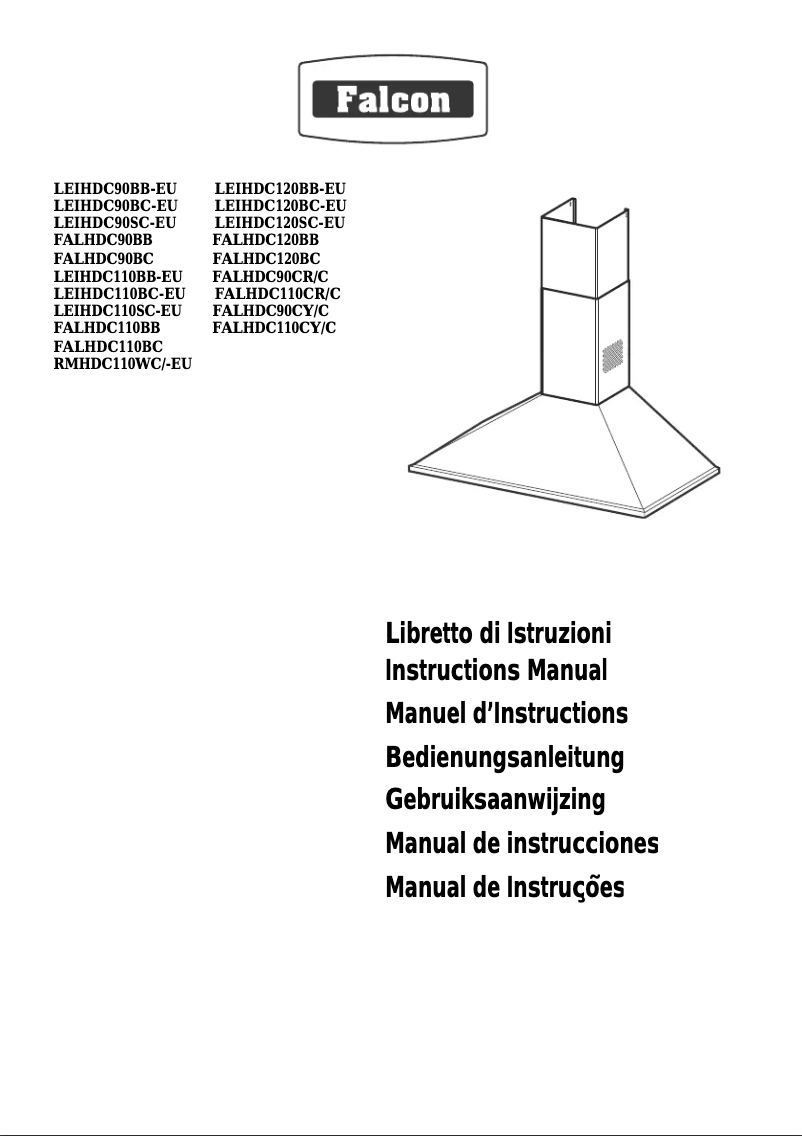 Page 1 de la notice Manuel utilisateur Falcon LEIHDC120SC-EU