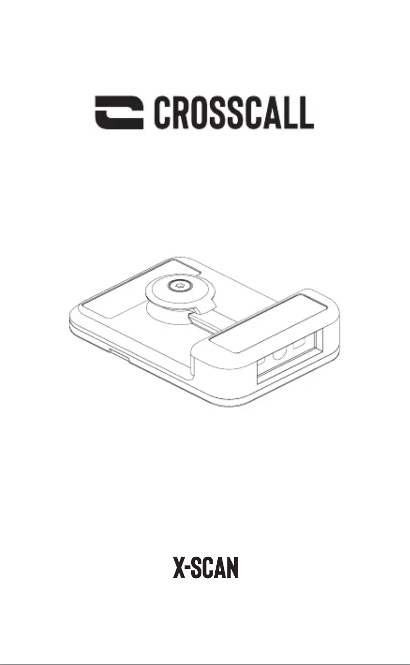 Page 1 de la notice Manuel utilisateur Crosscall X-SCAN