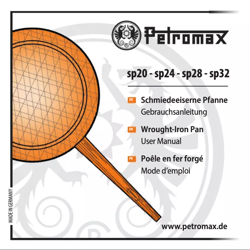 Page 1 de la notice Manuel utilisateur Petromax sp24