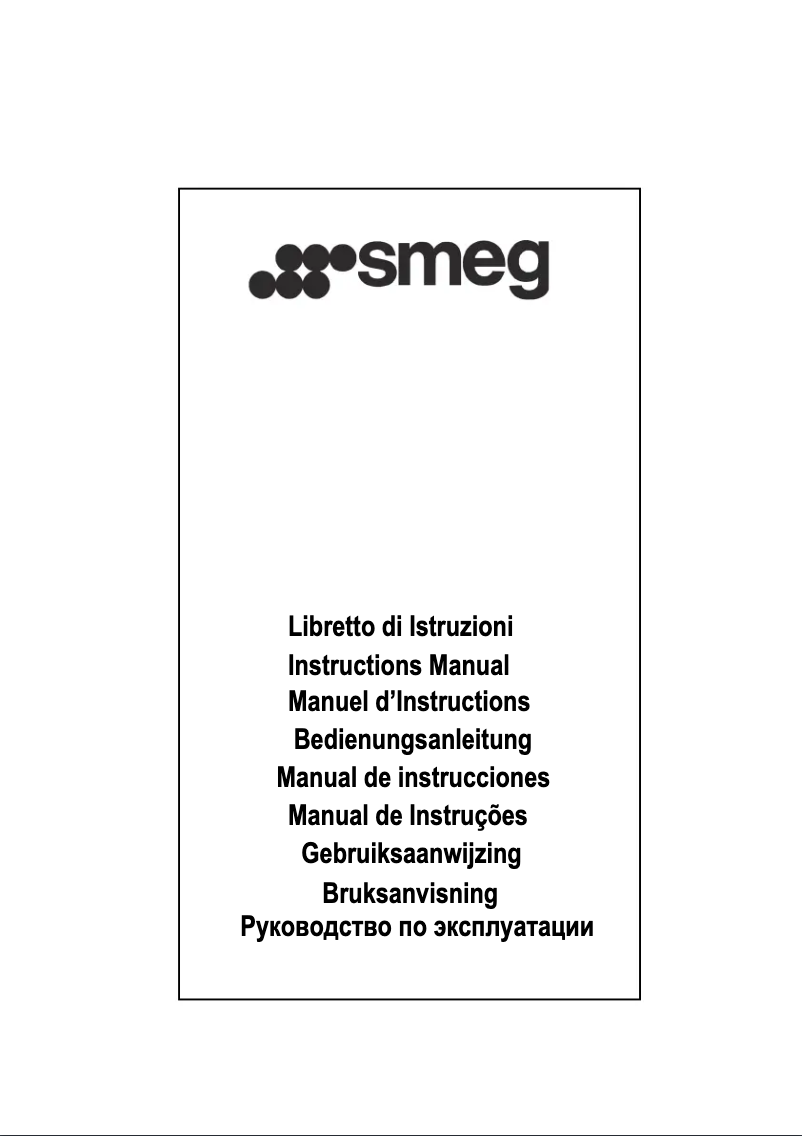 Page 1 de la notice Brochure Smeg KIV90XT-2