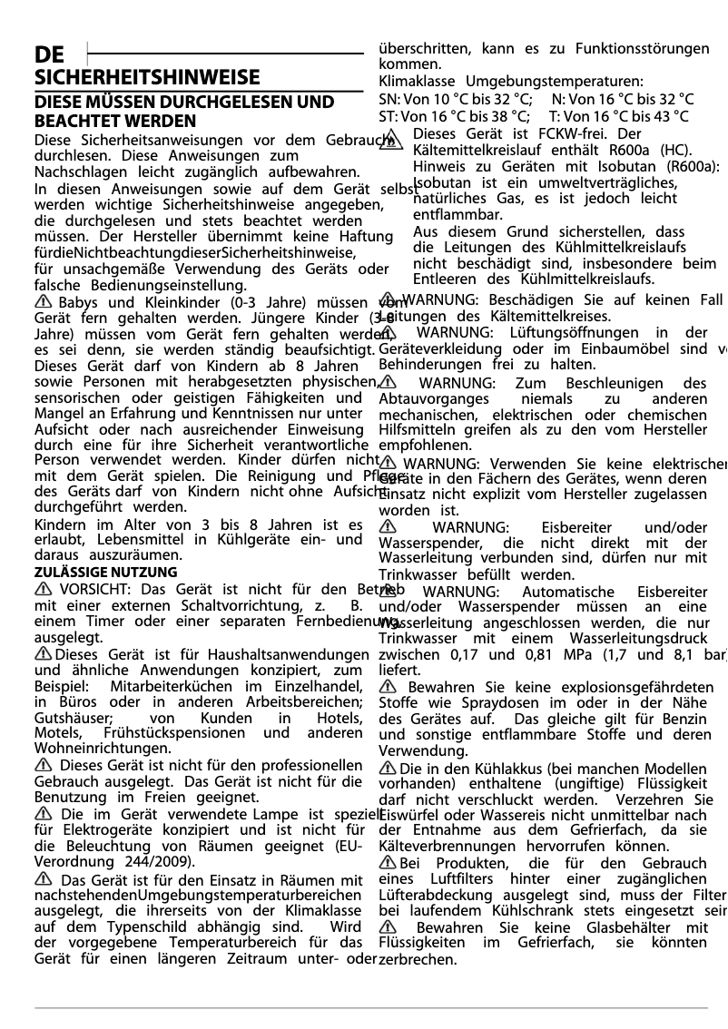 Image de la première page du manuel de l'appareil INS 10012