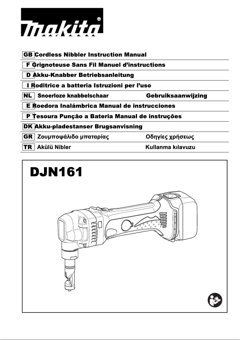 Page 1 de la notice Manuel utilisateur Makita DJN161