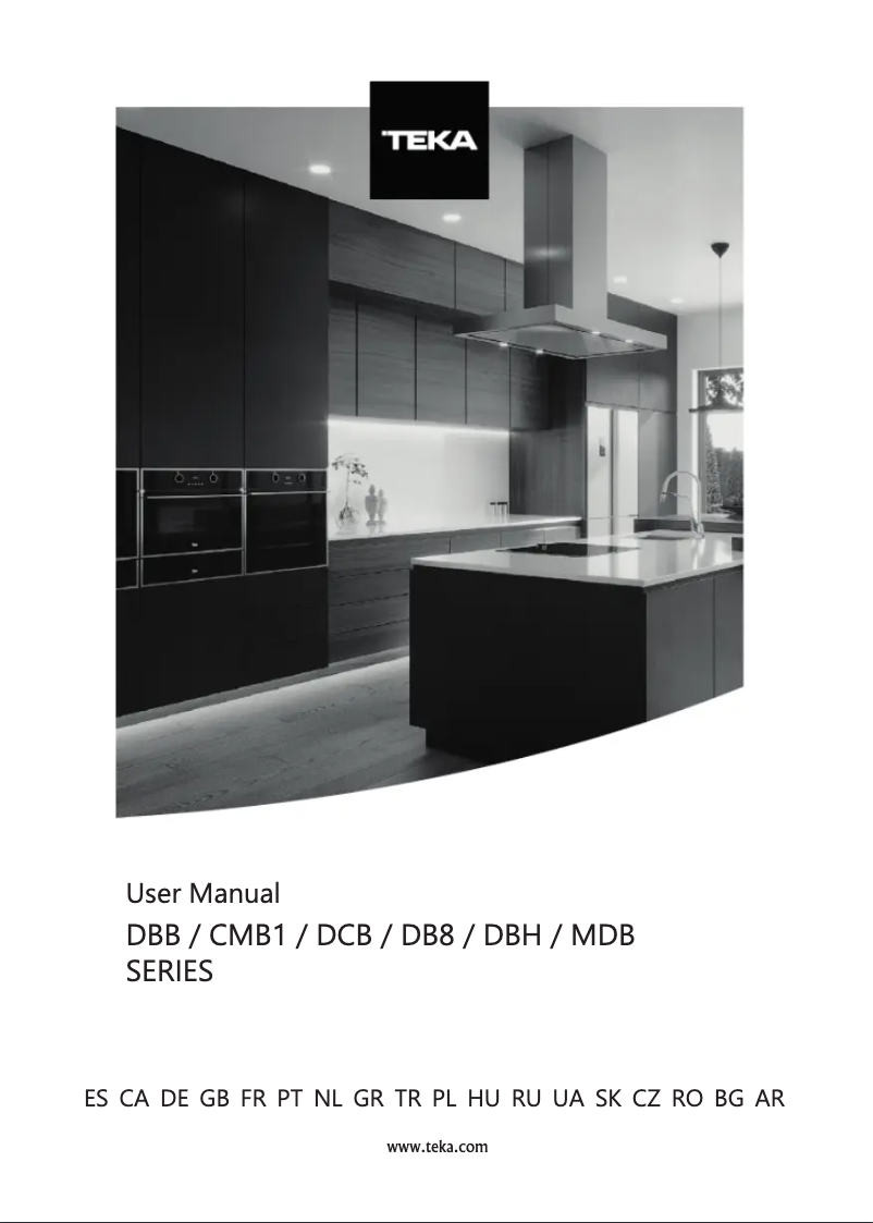 Page 1 de la notice Manuel utilisateur Teka DBB 60