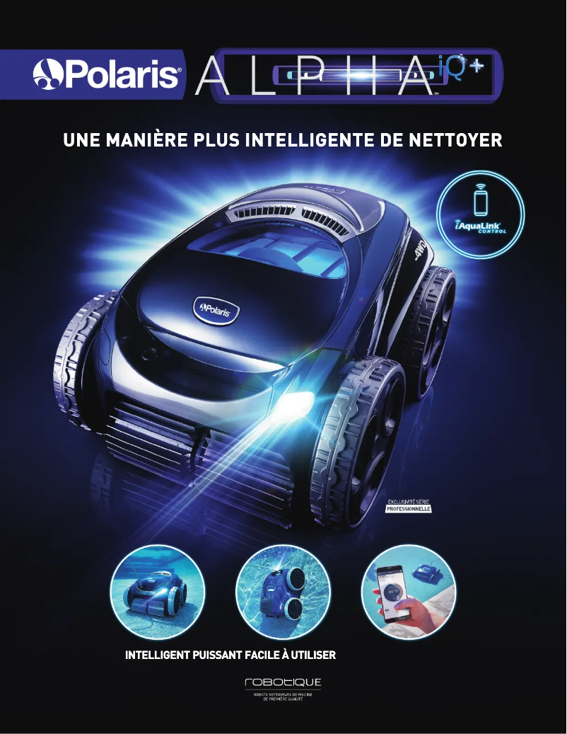 Page 1 de la notice Brochure Polaris ALPHA iQ+