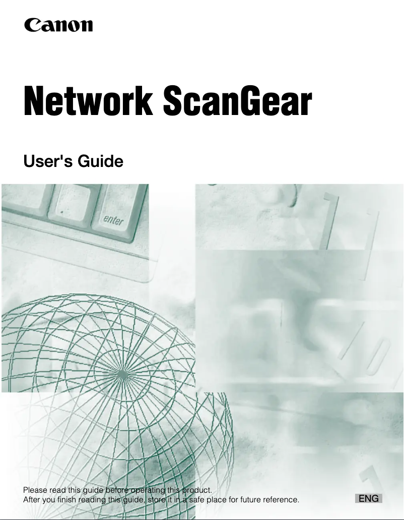 Page 1 de la notice Manuel utilisateur Canon imageRUNNER 8500