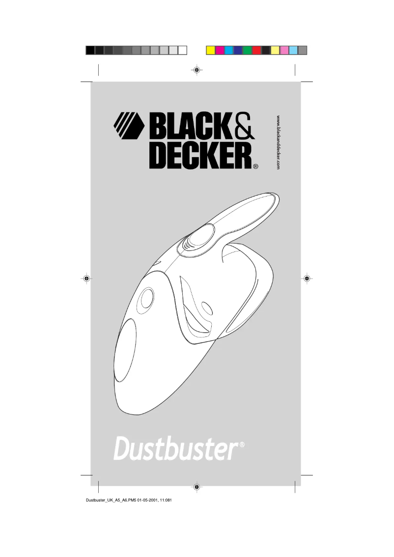 Page n°1 - Manuel utilisateur Black & Decker Dustbuster V2400