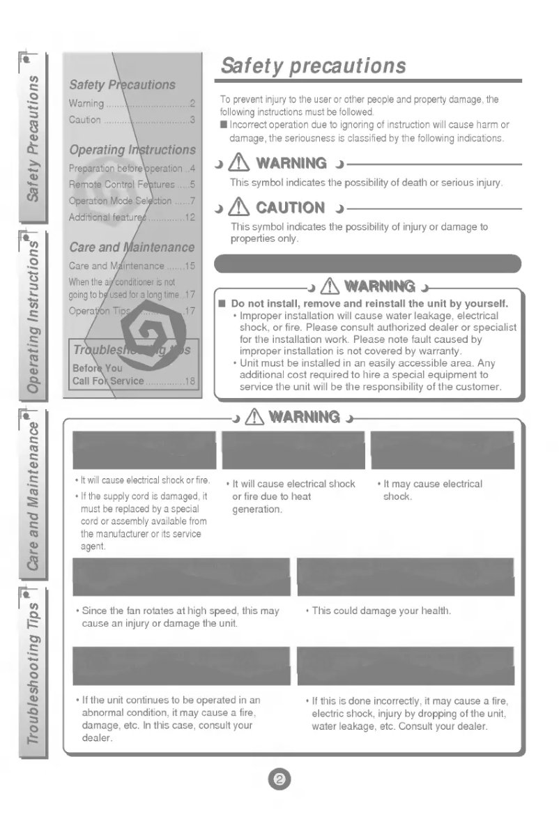 Página 1 del manual Manual de usuario LG LM-1966C2L