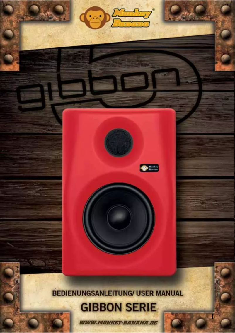 Página 1 del manual Manual de usuario Monkey Banana Gibbon 5