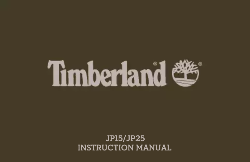 Page 1 of the manual User Manual Timberland Ashmont TBL.15249