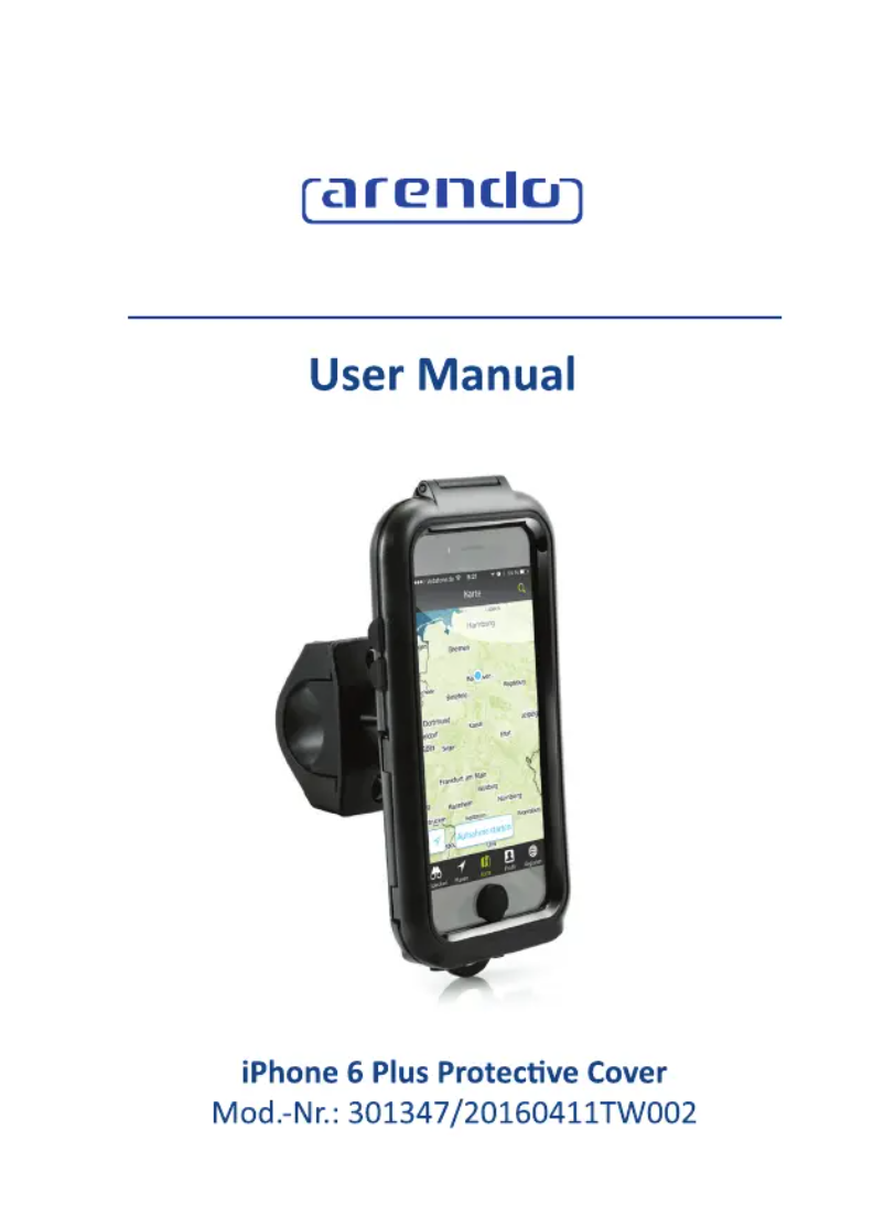 Page 1 de la notice Manuel utilisateur Arendo 301347