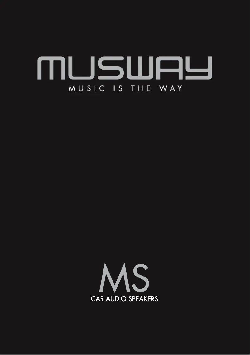 Page 1 de la notice Manuel utilisateur Musway MS5.2C