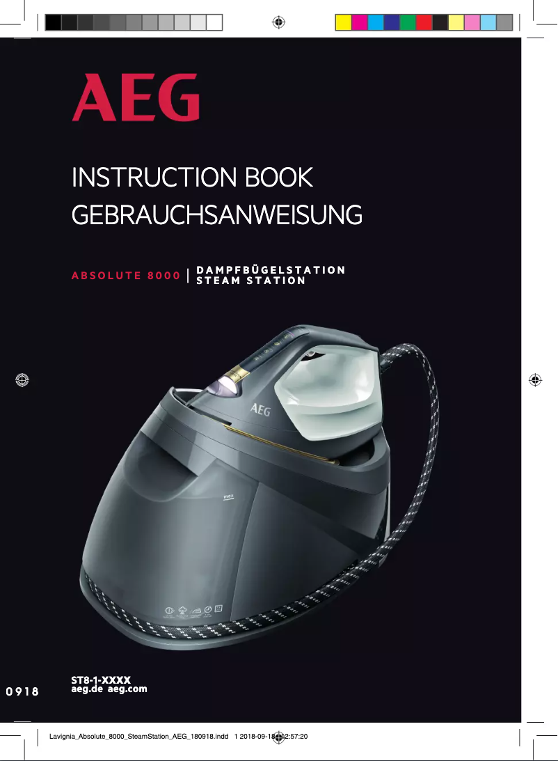 Página 1 del manual Manual de usuario AEG ST8-1-8EGM