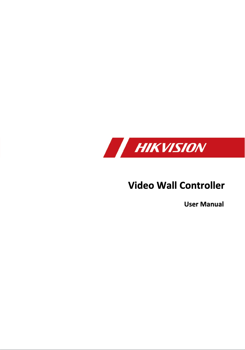 Page 1 de la notice Manuel utilisateur Hikvision DS-C12L-0204H