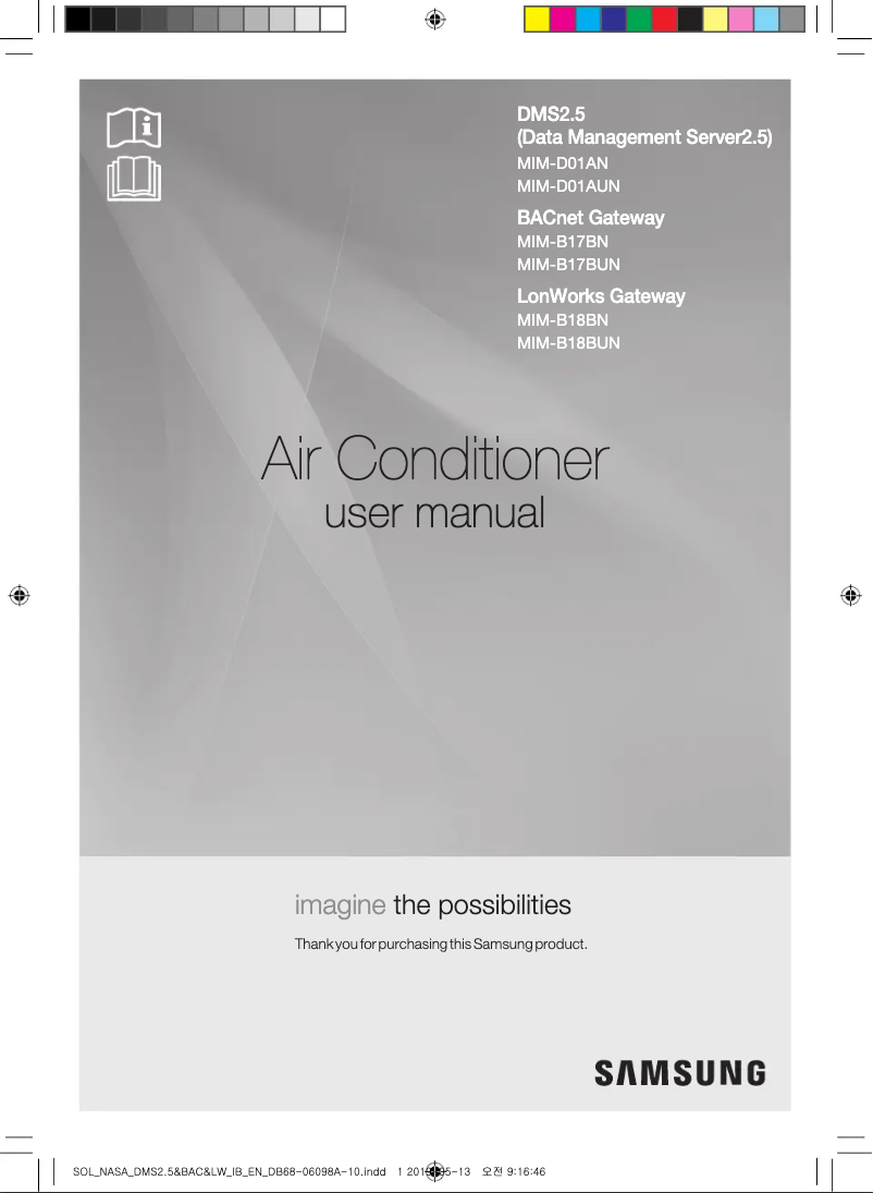 Página 1 del manual Manual de usuario Samsung MIM-B17BN