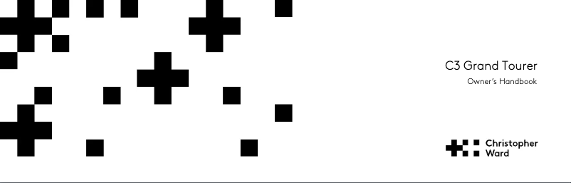 Page 1 of the manual User Manual Christopher Ward C3 Grand Tourer