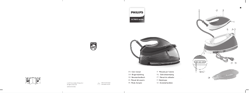 Página 1 del manual Manual de usuario Philips PerfectCare Compact GC7846