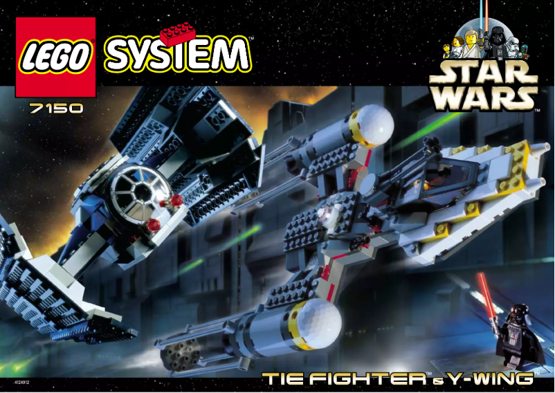 Page 1 de la notice Manuel utilisateur Lego Star Wars 7150