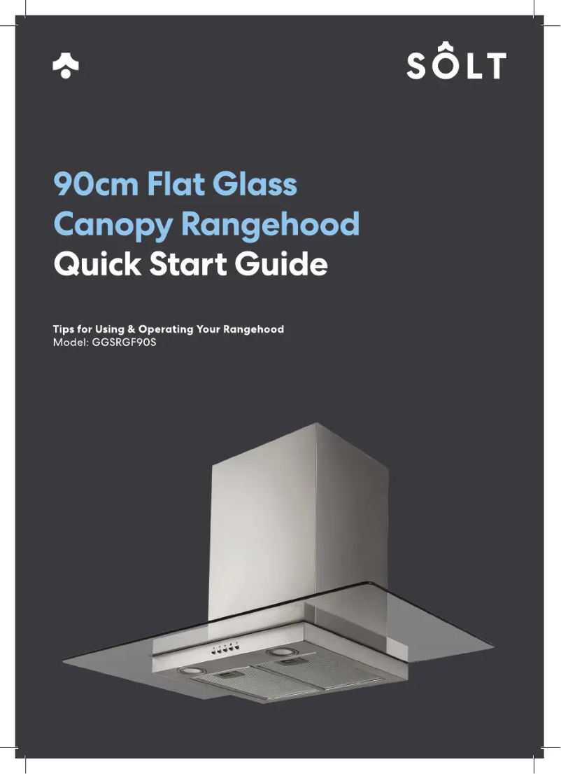 Page 1 of the manual Quick Start Guide Sôlt GGSRGF90S