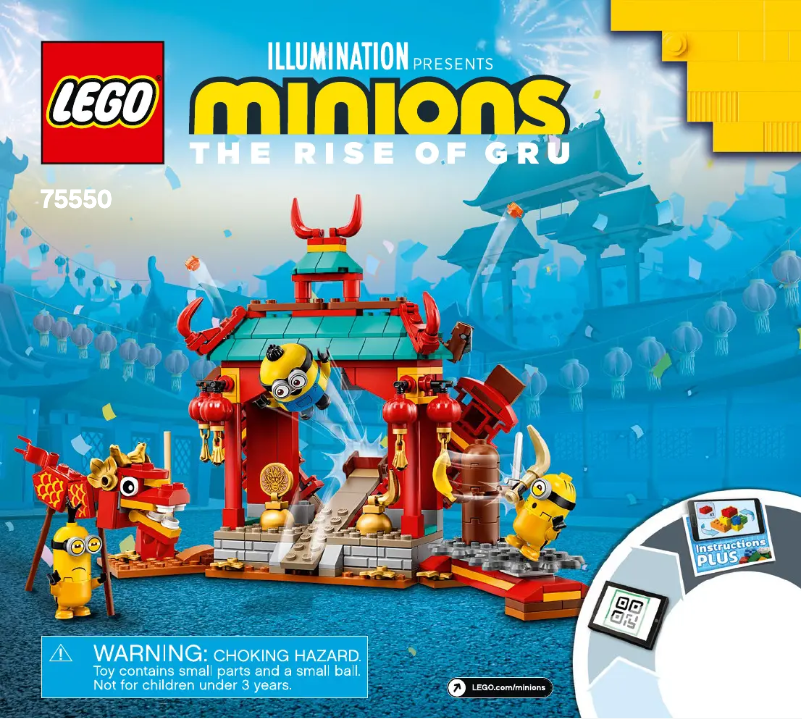 Página 1 del manual Manual de usuario Lego Minions 75550