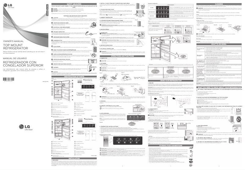 Page 1 de la notice Manuel utilisateur LG GM-B561UVB