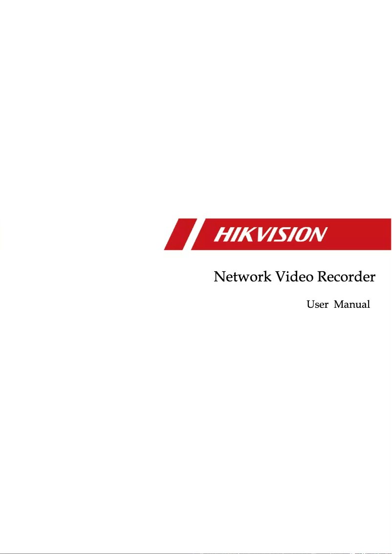 Page 1 de la notice Manuel utilisateur Hikvision DS-7716NI-I4