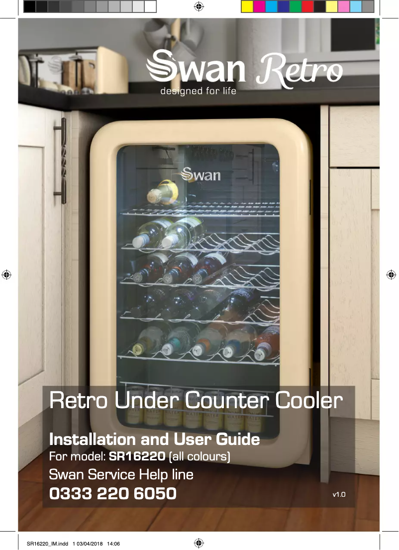 Page 1 de la notice Manuel utilisateur Swan SR16220CN