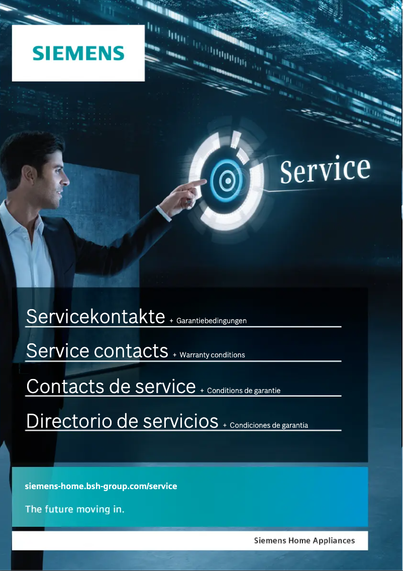 Page 1 de la notice Guide d'installation Siemens MQ96500