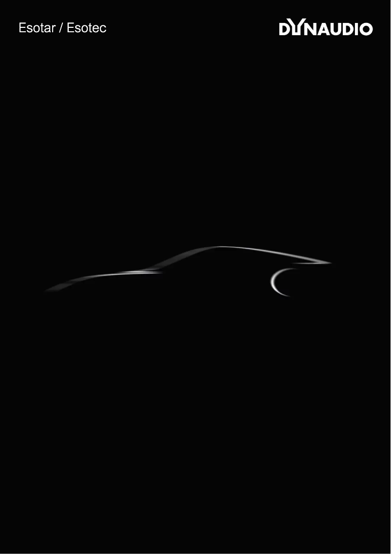 Page 1 of the manual Brochure Dynaudio Esotar2 EX2-650