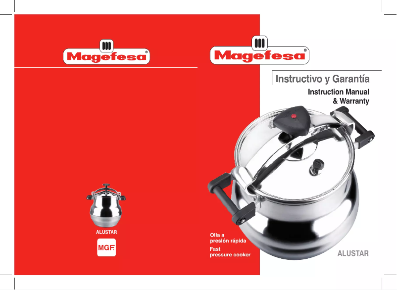 Page 1 de la notice Manuel utilisateur Magefesa Alustar 22 L