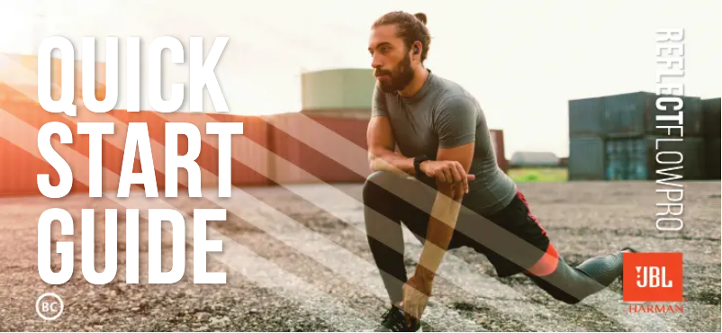 Página 1 del manual Guía de inicio rápido JBL Reflect Flow Pro