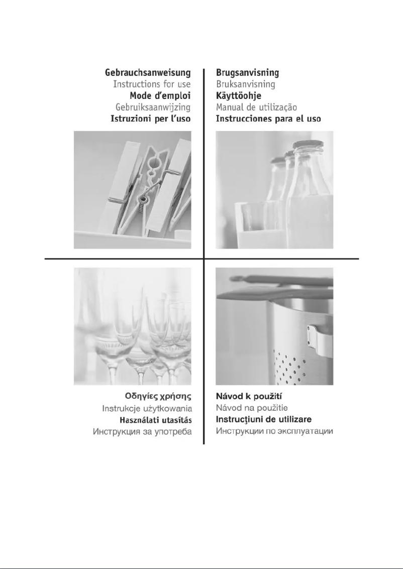 Page 1 de la notice Manuel utilisateur Smeg FR310P