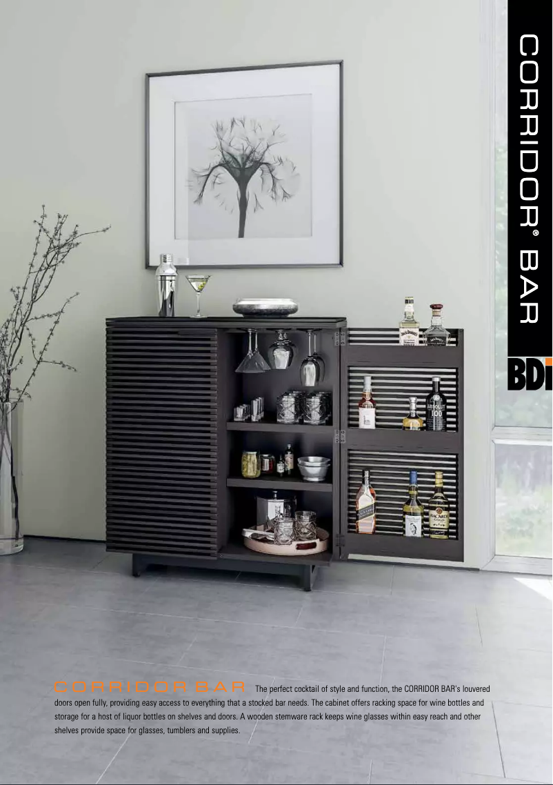 Page 1 de la notice Fiche technique BDI Corridor 5620