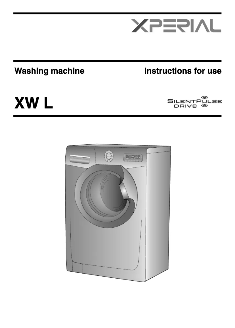 Page 1 de la notice Manuel utilisateur Xperial XW 916L