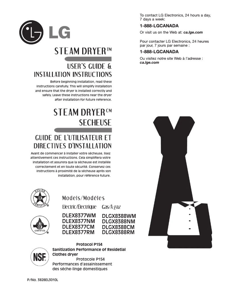 Page 1 de la notice Manuel utilisateur LG RN1309BT