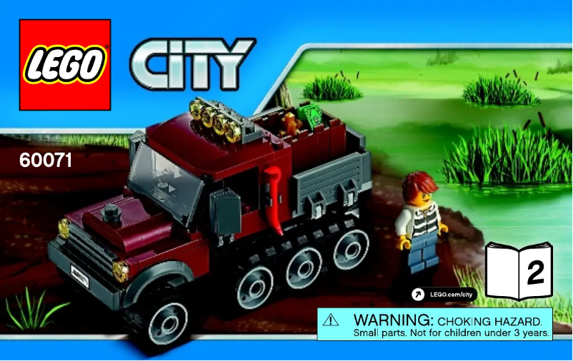 Page 1 of the manual User Manual Lego City 60071