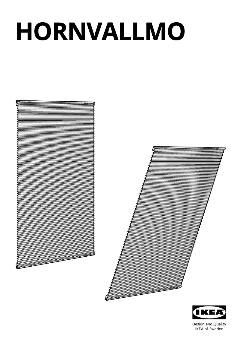 Image de la première page du manuel de l'appareil HORNVALLMO 305.416.19