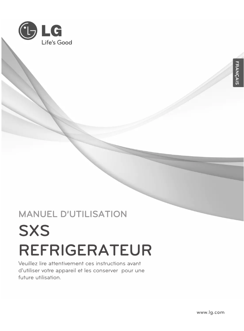 Page 1 de la notice Manuel utilisateur LG GW-L6114NS