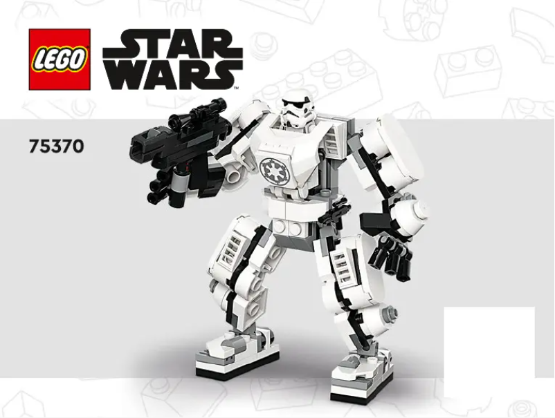 Page 1 de la notice Manuel utilisateur Lego Star Wars 75370