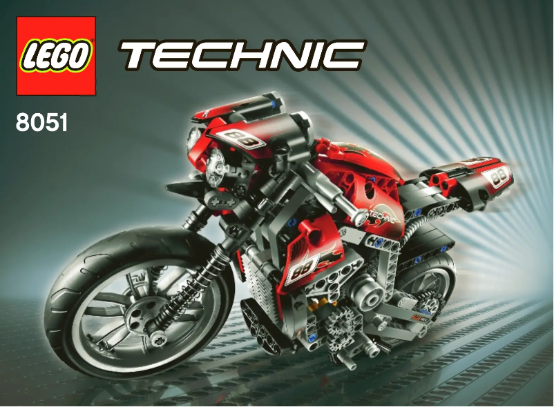 Page 1 de la notice Manuel utilisateur Lego Technic 8051