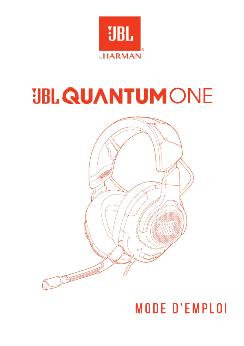 Página 1 del manual Manual de usuario JBL Quantum ONE