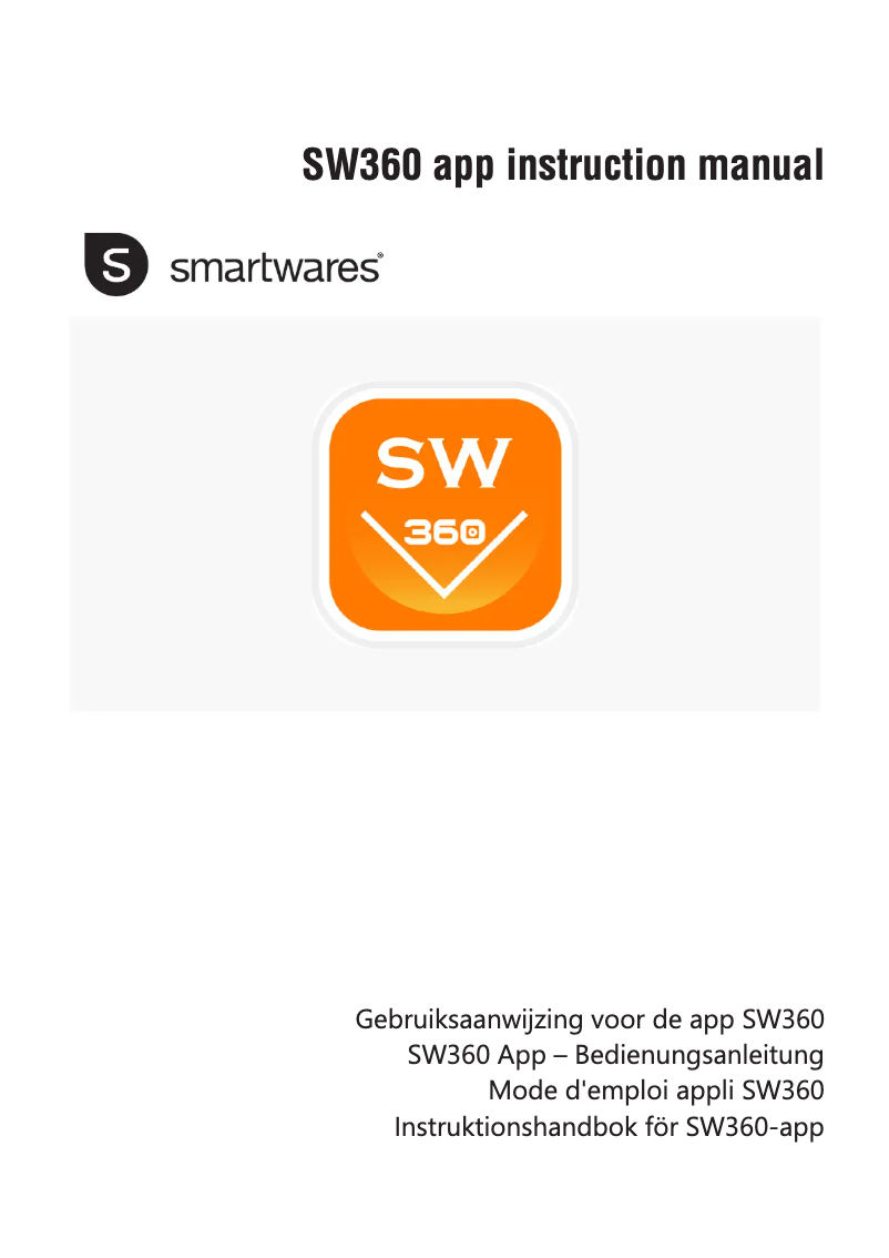 Page 1 de la notice Manuel utilisateur Smartwares CIP-37363