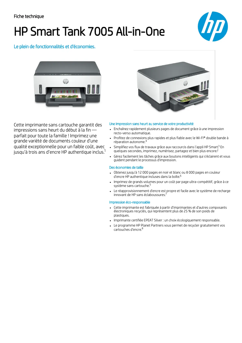 Página 1 del manual Manual de usuario HP Smart Tank 7005