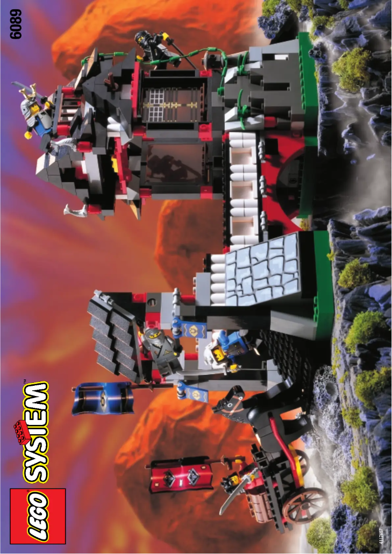 Page 1 de la notice Manuel utilisateur Lego SHOGUN'S BRIDGE