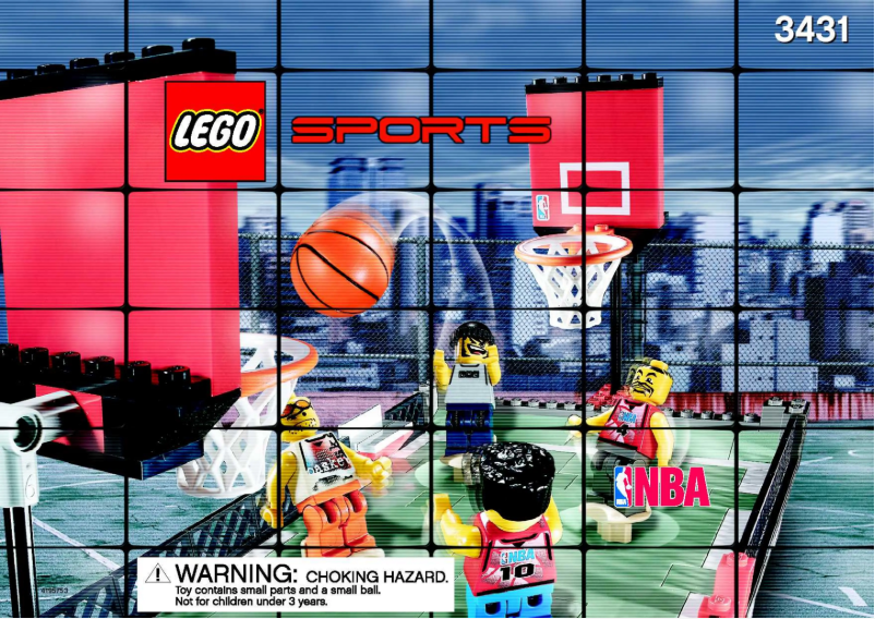 Página 1 del manual Manual de usuario Lego Streetball 2 vs. 2